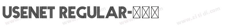 Usenet Regular字体转换 Usenet Regular字体转换